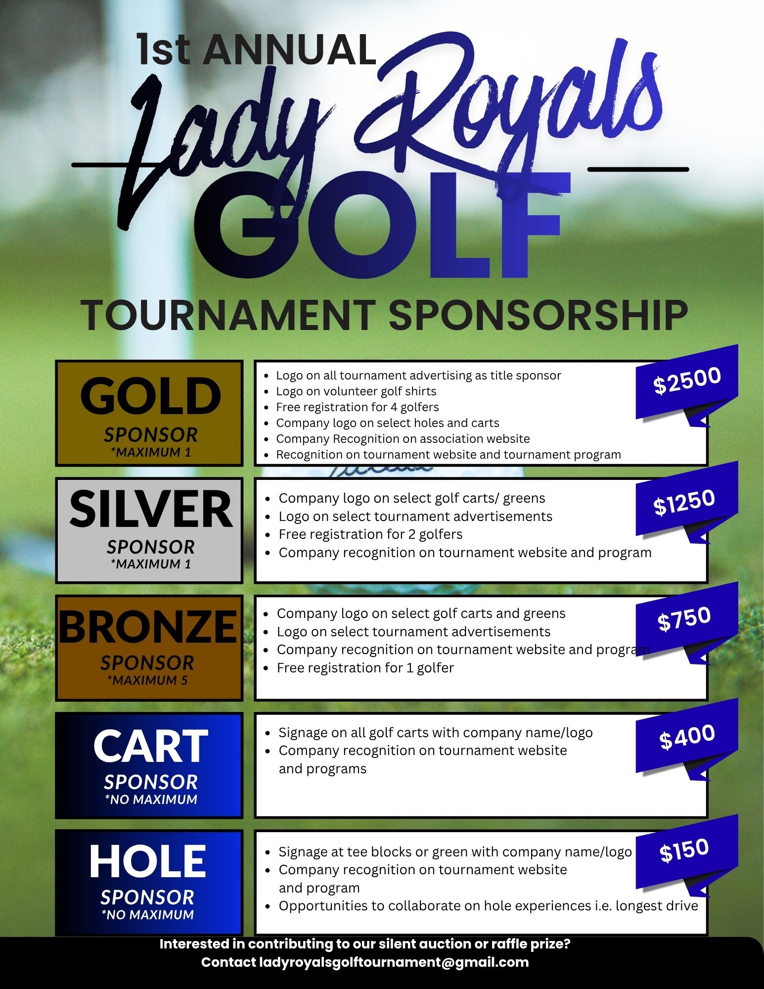 Sponsorship Tiers
